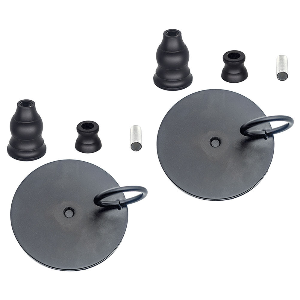 Home Bar Set - Set di 2 portacandele in ferro