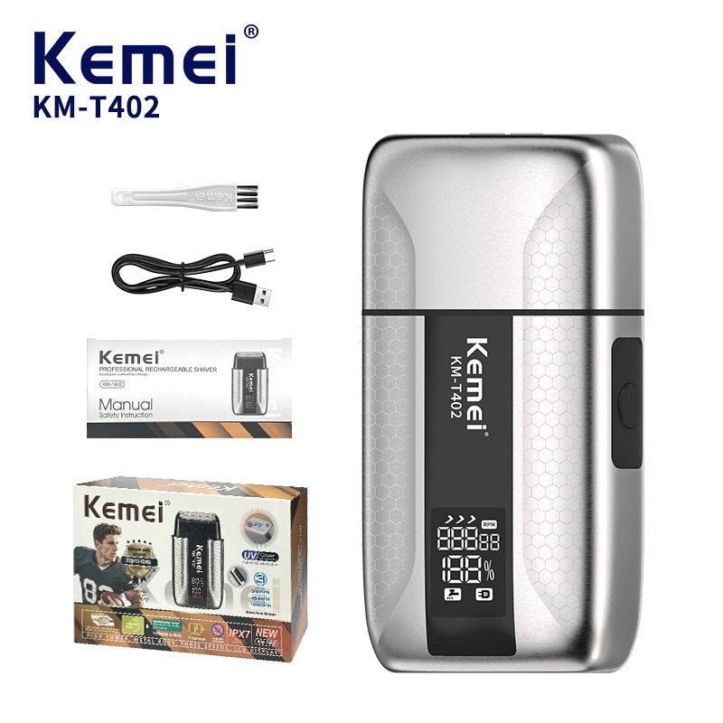 Speed Pourer Cap - Kemei T402 Rasoio Elettrico Professionale per