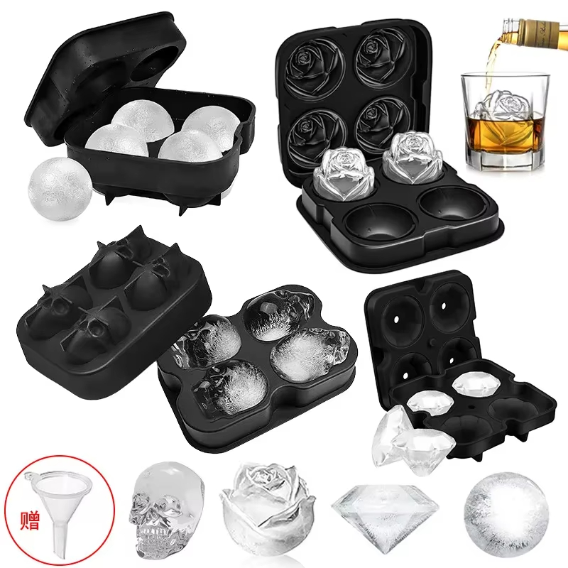 Ice Mold Sphere - Stampo per Ghiaccio in Silicone 3D