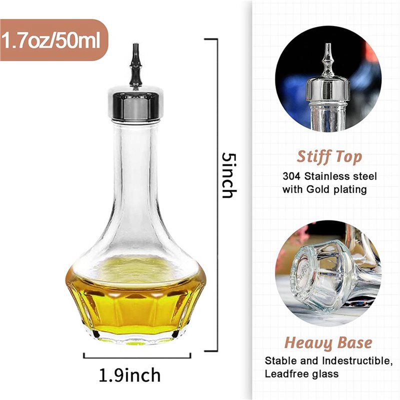 Set di 9 bottiglie per bitters - Bitters Bottle Set recensione e prezzo